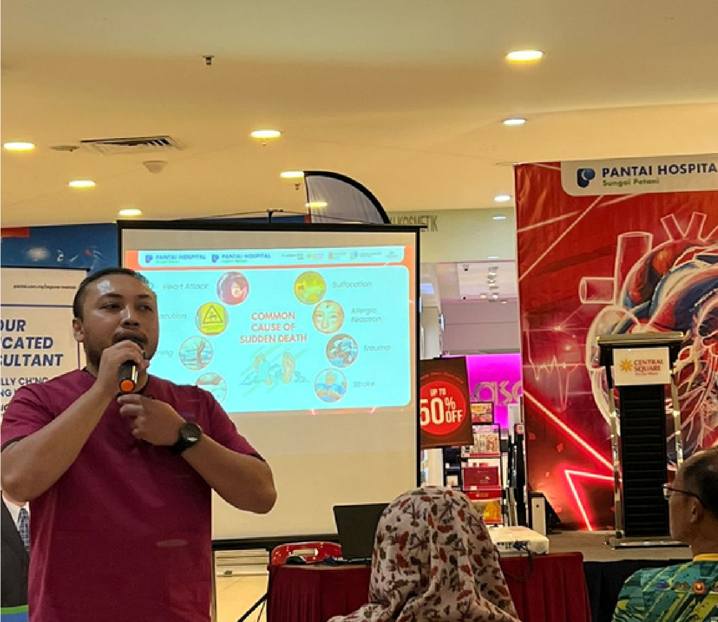 Large group onsite training session