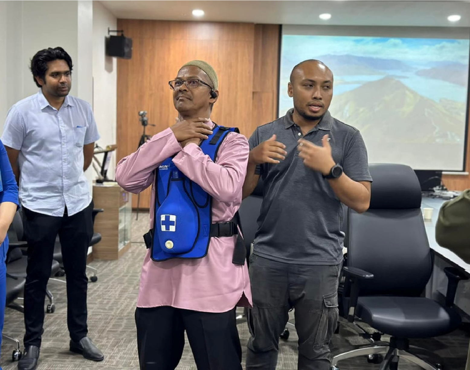 First aid workplace training